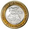 Image 4 : .999 Silver Flamingo Hilton Reno, Nevada $10 Casino Limited Edition Gaming Token