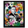 Nastya Rovenskaya "James Bond" Original Mixed Media on Paper