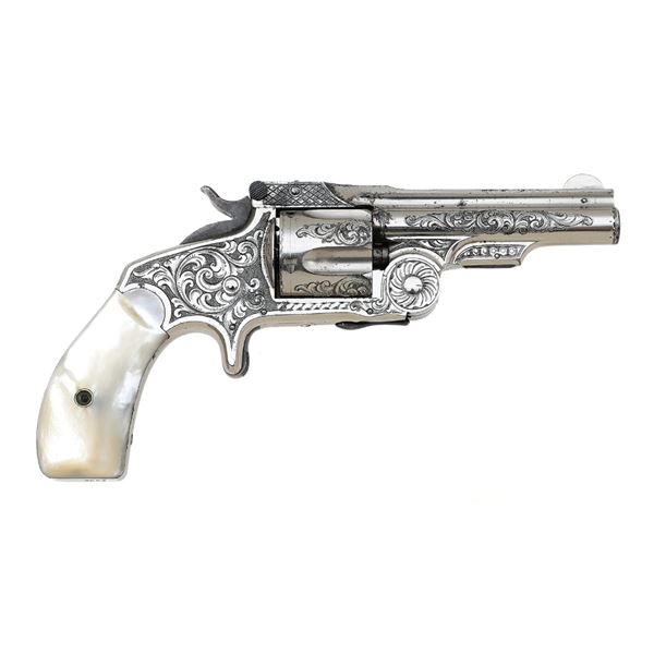 New York-Engraved Smith & Wesson 38 Single Action Revolver