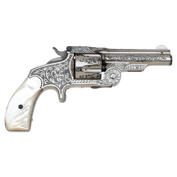 New York-Engraved Smith & Wesson 38 Single Action Revolver