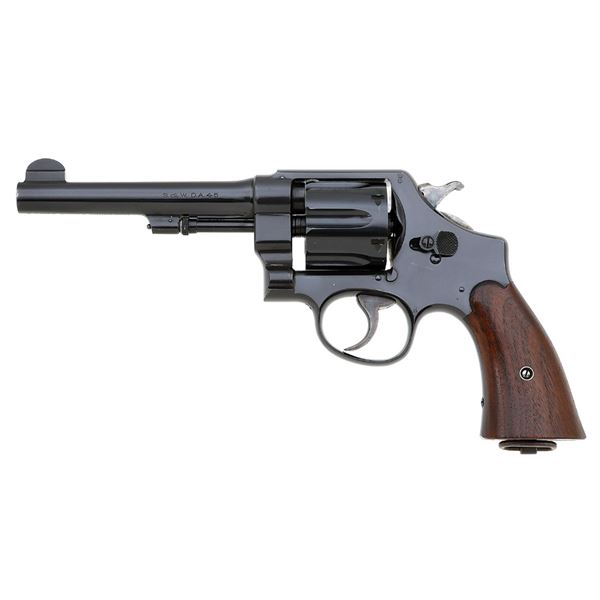 Excellent U.S. Model 1917 Double Action Revolver by Smith & Wesson
