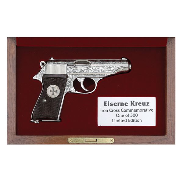 American Historical Foundation Iron Cross Commemorative Walther PP Semi-Auto Pistol