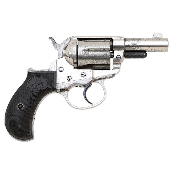 Colt Model 1877 Thunderer Etched Panel Double Action Revolver