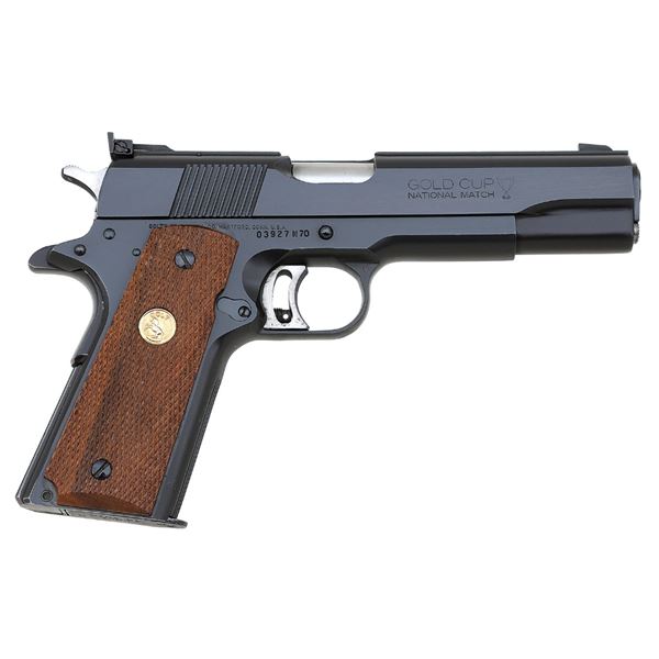 Colt Gold Cup National Match Semi-Auto Pistol