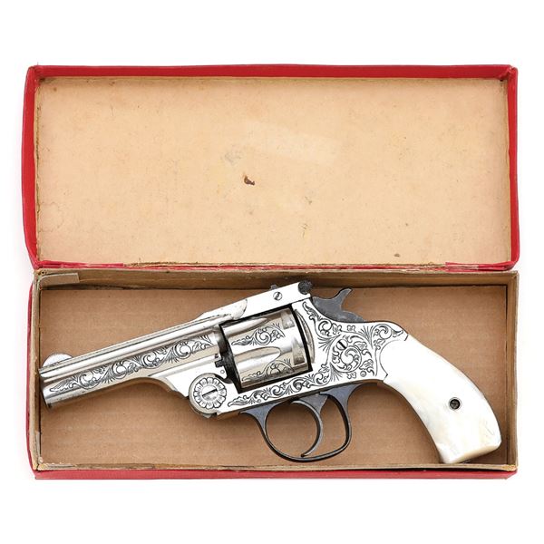 Lovely Engraved Forehand Arms Co. 38 Double Action Revolver