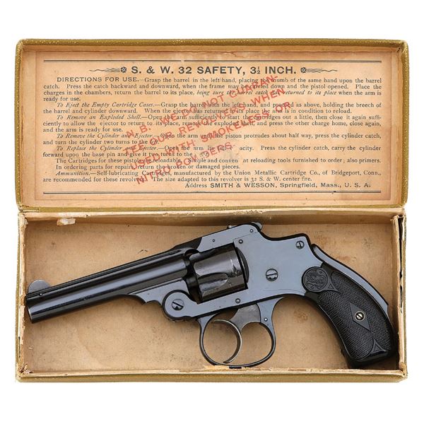 Smith & Wesson 32 Safety Hammerless Revolver