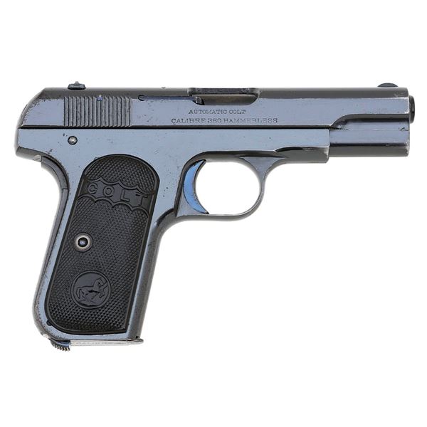 Colt Model 1908 Pocket Hammerless Semi-Auto Pistol