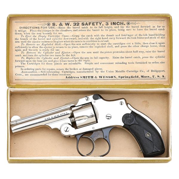 Smith & Wesson 32 Safety Hammerless Double Action Revolver