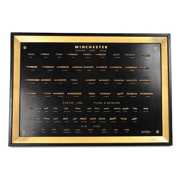 Fine Winchester Collectem Cartridge Board