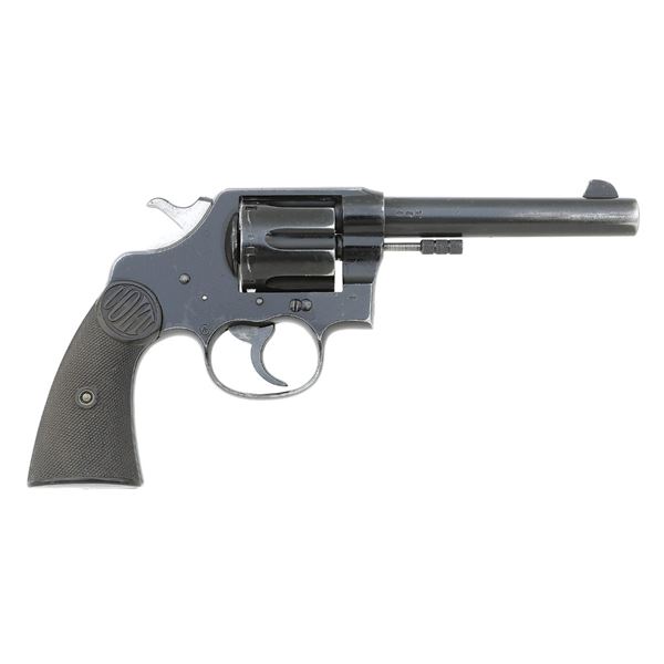 Colt New Service Canadian Contract Double Unit Marked Revolver