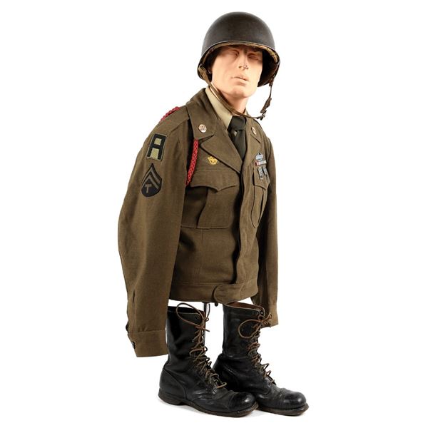 WWII U.S. Army S/Sgt. Alix Uniform Grouping