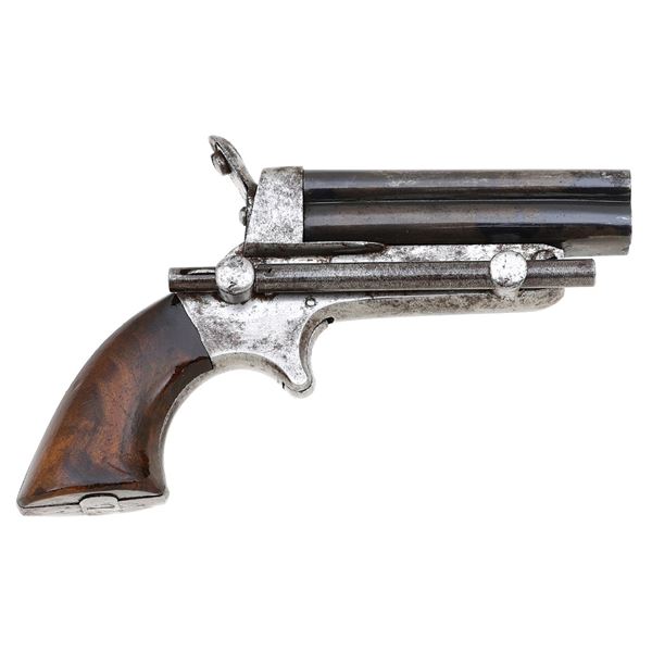 Spanish Copy of a Sharps Four-Barrel Pepperbox by Antonio Garagarza