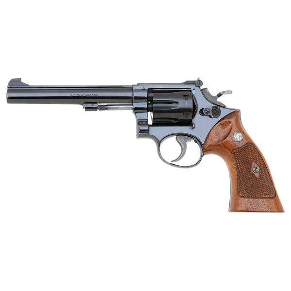 Custom Smith & Wesson Model 17-3 Double Action Revolver