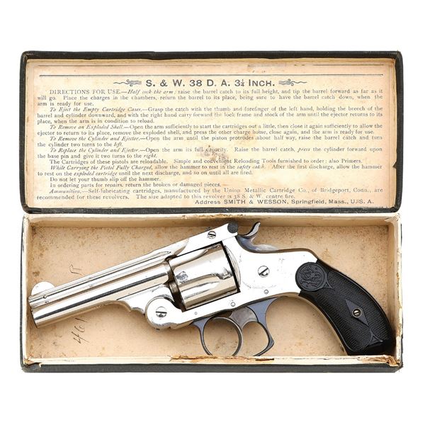 Smith & Wesson 38 Double Action Revolver