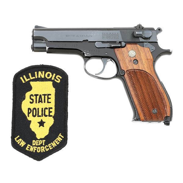 Smith & Wesson Model 39 Semi-Auto Pistol Identified to the Illinois State Police