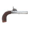 Image 1 : Attractive British Screw Barrel Percussion Muff Pistol by J. Wheeler