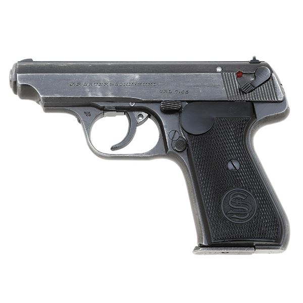 German Police J.P. Sauer & Sohn 38H Semi-Auto Pistol