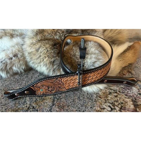 Hand Tooled Leather Rifle Sling
