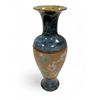 Image 1 : Doulton Lambeth Victorian Aesthetic Vase c. 1870's