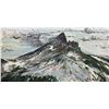Image 2 : Black Tusk Mtn. Acrylic on Canvas 30x15in Peter Daniels Fine Art Appraised Retail - $4500