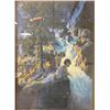 Image 2 : Maxfield Parrish "Waterfall" - 1930 Print - 24.75x34.5"