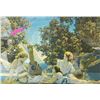 Image 2 : Maxfield Parrish "Lute Players"- 20.5x14.5"
