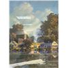 Image 2 : Maxfield Parrish "Sun Up" 1945 Original print - 17.5x21.75"