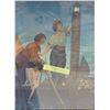 Image 2 : Maxfield Parrish "Venetian Lamplighter" - Original Frame - 7.5x9.25"