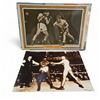 Image 1 : Boxing - Group of 2 Boxing Photos Including - Boxing Classics No. 6 Marcel Cerdan VS. Tony Zale
