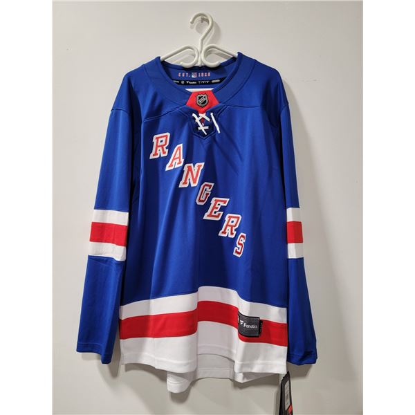 NHL Fanatics Rangers Jersey Size: L