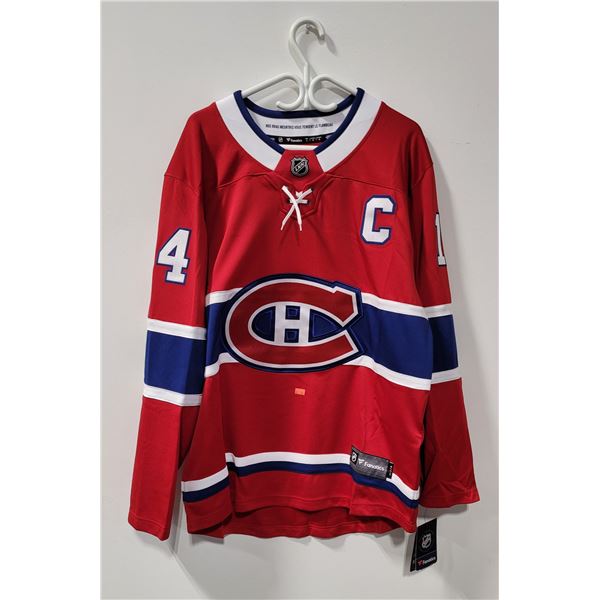 NHL Fanatics N Suzuki 14 Montreal Canadiens Jersey Size: L