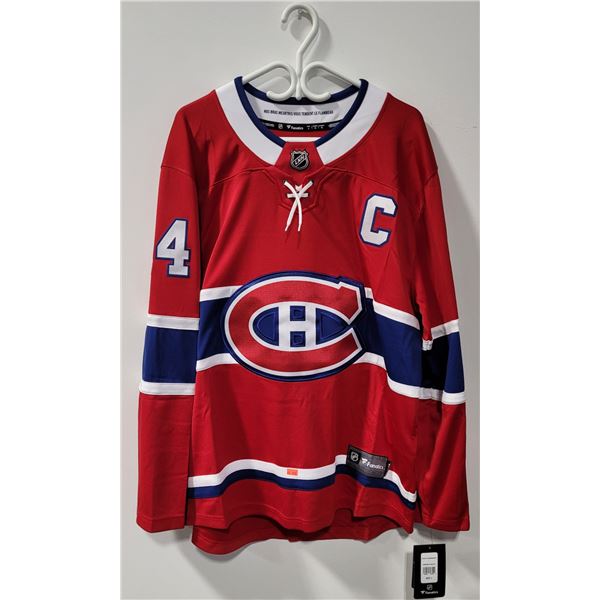 NHL Fanatics N Suzuki 14 Montreal Canadiens Jersey Size: L
