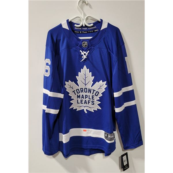 NHL Fanatics M Marner 16 Maple Leaf's Jersey Size: L