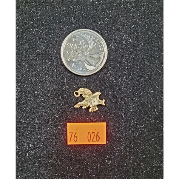 10K Gold Eagle Pendant (0.77g)