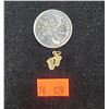 Image 1 : 14K Gold Feet Pendant (0.32g)