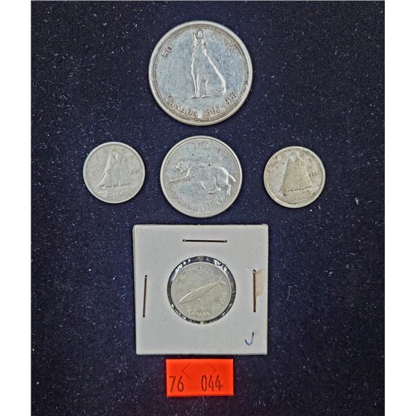 925 Sterling Silver Coins (22.32g)