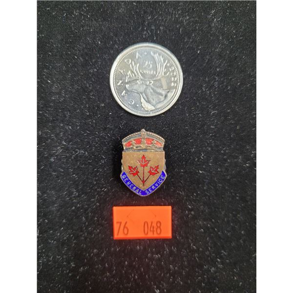 Canadian General Service Pendant/Badge