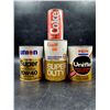 Image 1 : Gulf, Exxon & Union Super Motor Oil Cans (Full)