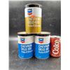 Image 1 : Chevron Delo Motor Oil Cans (Full)