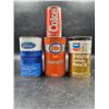 Ford, Esso & Chevron Motor Oil Cans