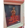 Image 2 : Vintage Framed Embossed Copper Craft Pictures