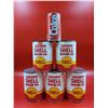 Golden Shell Motor Oil Display Cans