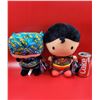 DC Universe Batman & Superman Plush Toys