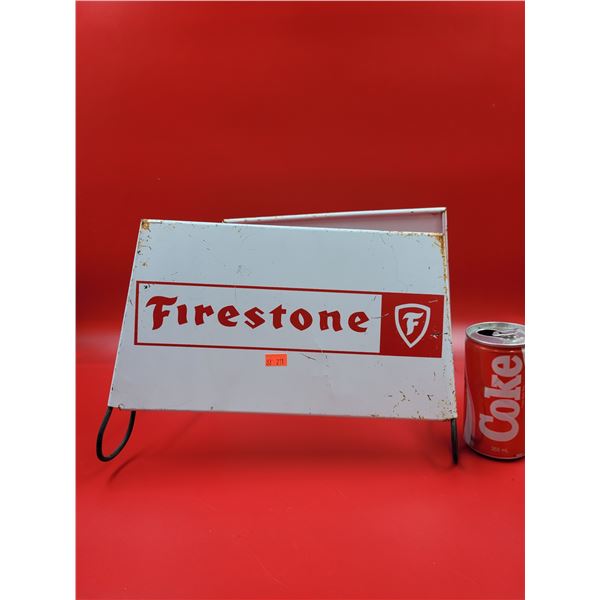 Vintage Firestone Tire Display Stand