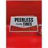 Vintage Peerless Quality Tires Tire Display Stand