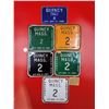 Assortment Of Quincy Mass License Plates (All Are #2)