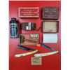 Assortment Of Vintage Shaving Supplies