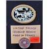 Vintage French Celluloid Brooch Made In France