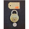 Antique Radio Vintage Padlock w/ Working Key