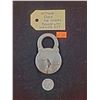 Antique Eagle Six Levers Padlock w/ Working Key